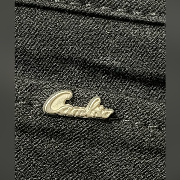 CAMBIO Black Straight-Leg Jeans, Size 16 - Picture 3 of 6